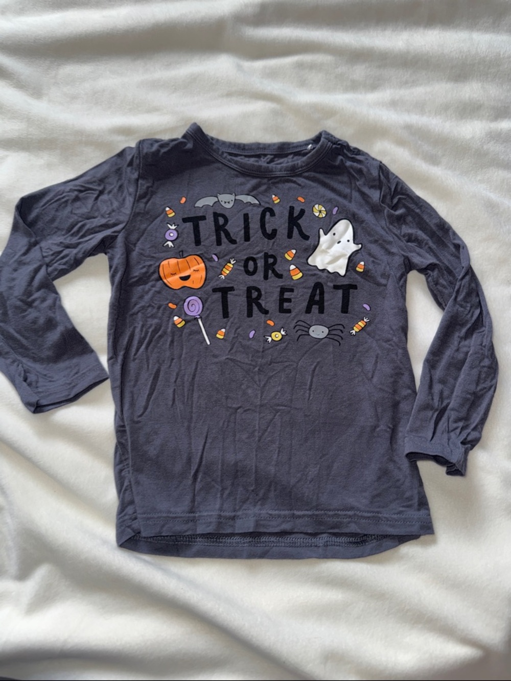 Little Sleepies ' Halloween 'Trick or Treat' Long Sleeve Shirt -18/24 months
